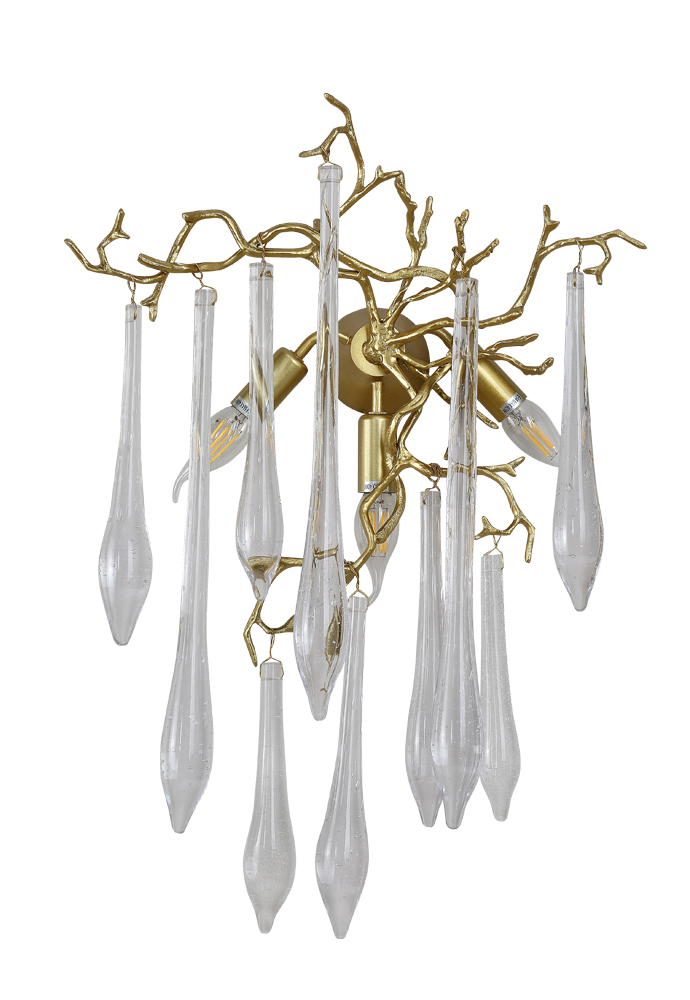 Бра Crystal Lux Reina REINA AP3 GOLD PEARL Бра Crystal Lux Reina REINA AP3 GOLD PEARL