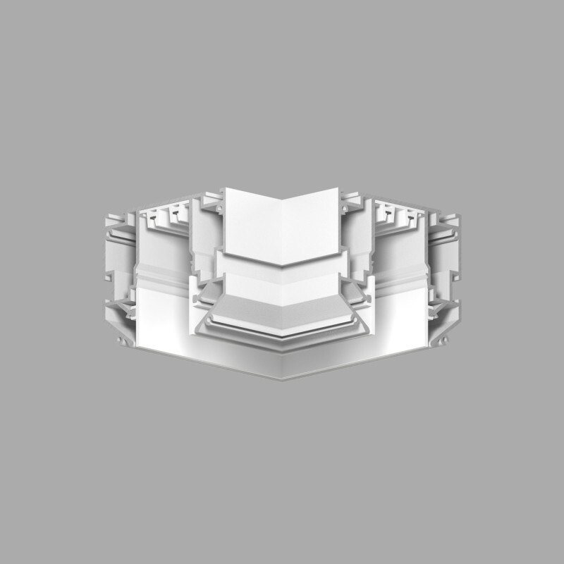 Угловой элемент 90° Denkirs Smart One TR2026-WH Угловой элемент 90° Denkirs Smart One TR2026-WH