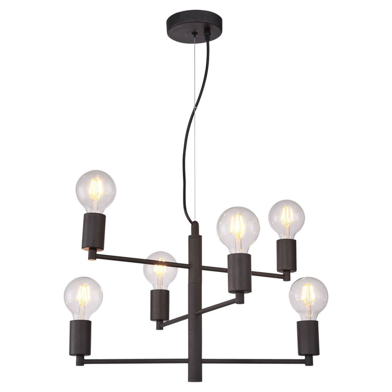 Подвесная люстра Lussole Lgo Huron GRLSP-8156 Подвесная люстра Lussole Lgo Huron GRLSP-8156