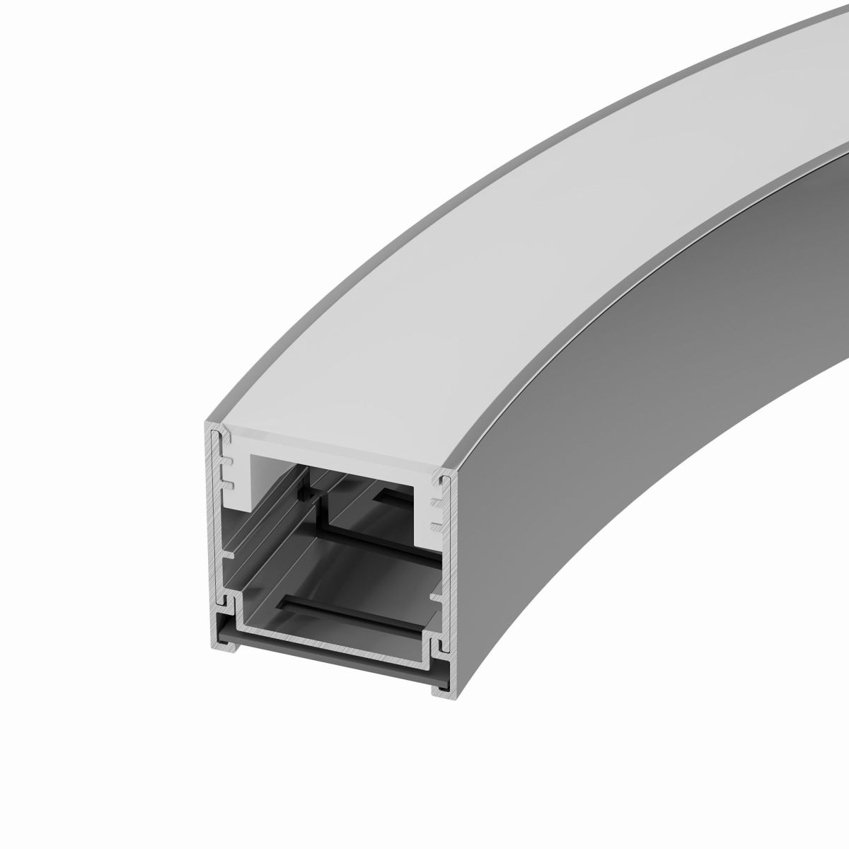 Профиль Arlight LINE-3535-BENT-SIDE-2000 ANOD 055738 Профиль Arlight LINE-3535-BENT-SIDE-2000 ANOD 055738