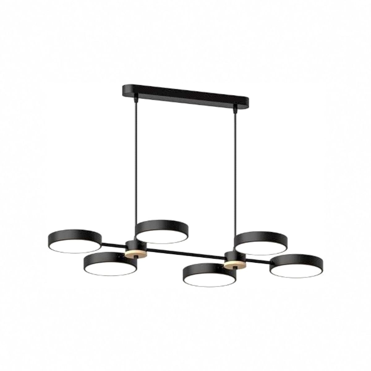 Подвесная люстра LED4U L3217-820 BK Подвесная люстра LED4U L3217-820 BK