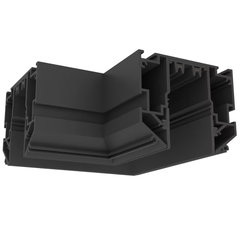 Угловой элемент 90° Denkirs TR2026-BK Угловой элемент 90° Denkirs TR2026-BK