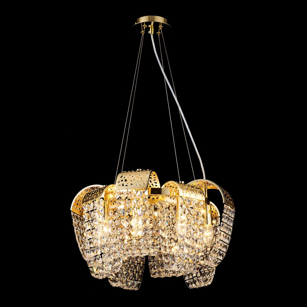 Подвесная люстра Lussole Presidio LSP-6044 Подвесная люстра Lussole Presidio LSP-6044