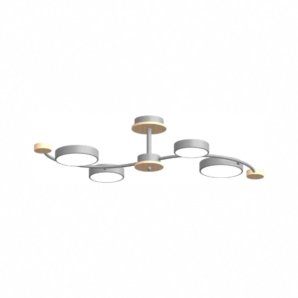 Люстра на штанге LED4U L3206-800 GR Люстра на штанге LED4U L3206-800 GR