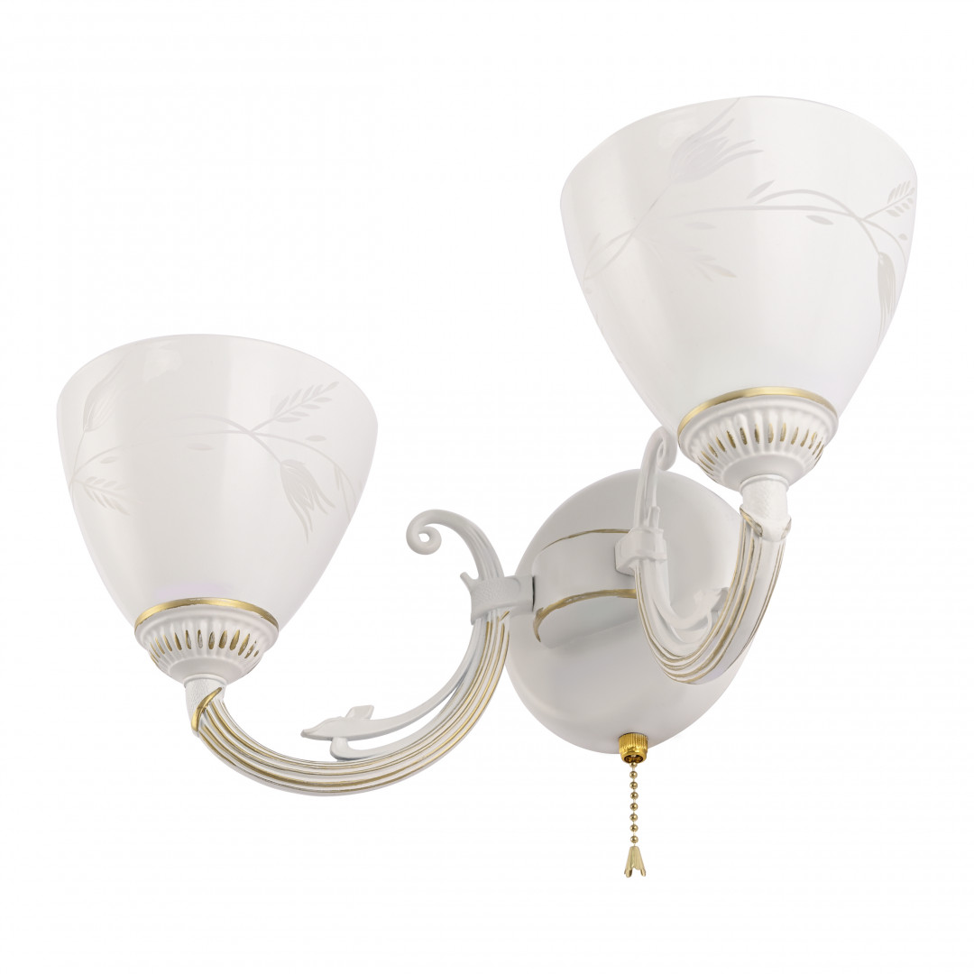 Бра Arte Milano 343659/2W WT+G Бра Arte Milano 343659/2W WT+G