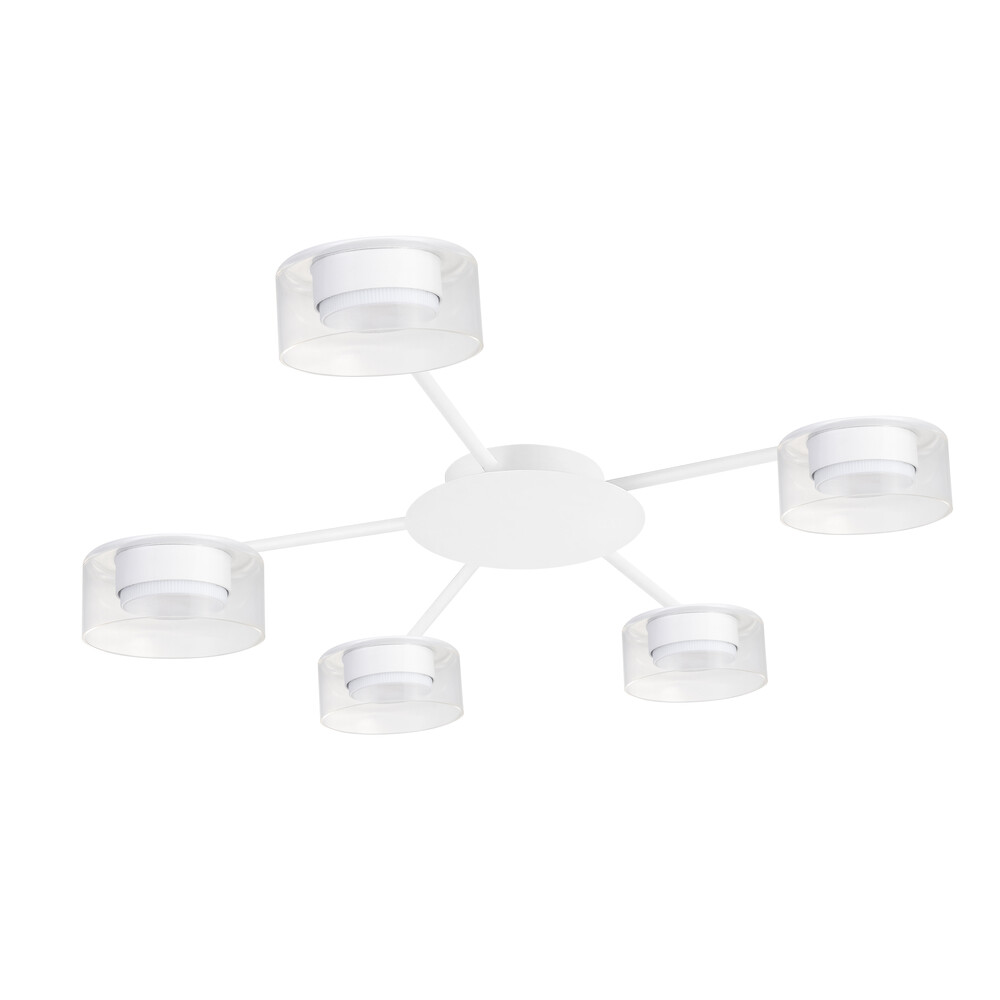 Потолочная люстра Arte Lamp Alius A8042PL-5WH