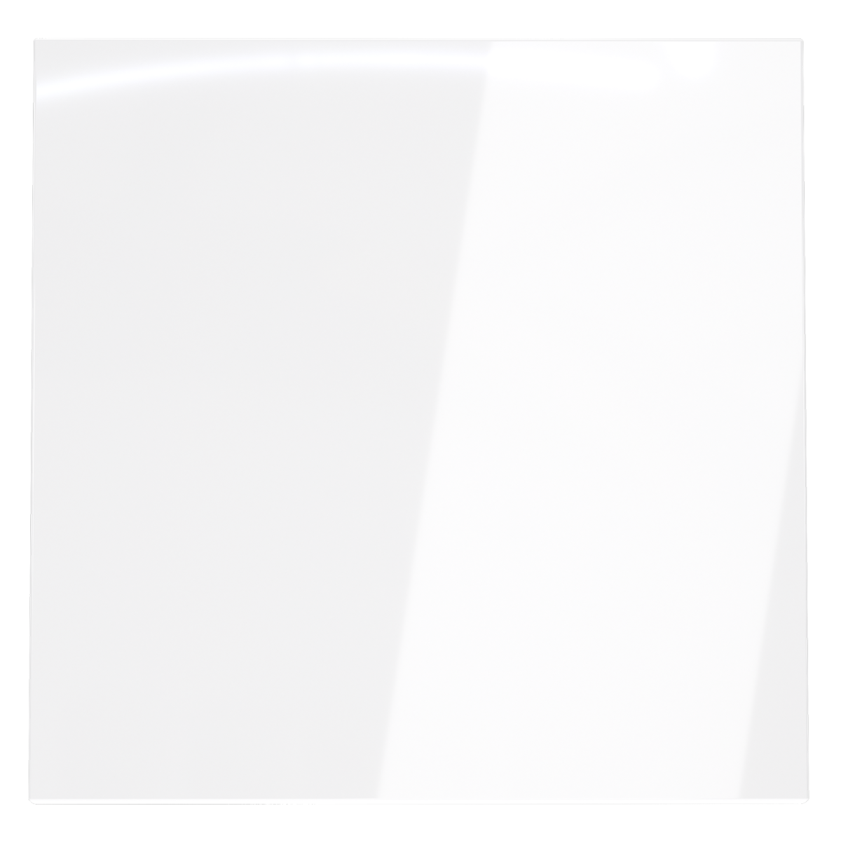 Клавиша для выключателя/переключателя одноклавишного Voltum S70 (белый глянцевый) VLS000101