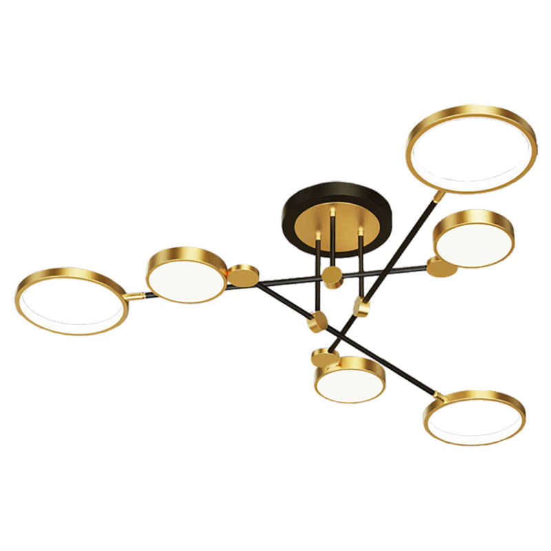 Потолочная светодиодная люстра Lussole Loft Gilbert LSP-8433 Потолочная светодиодная люстра Lussole Loft Gilbert LSP-8433