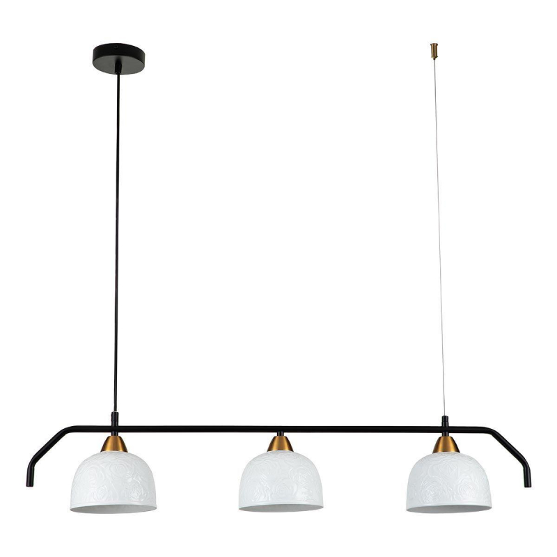 Подвесная люстра Indigo Attimo 10005/3PL Black V000156 Подвесная люстра Indigo Attimo 10005/3PL Black V000156