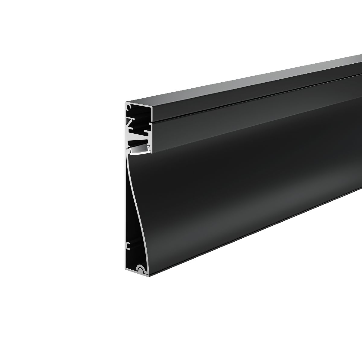 Алюминиевый профиль Maytoni Led strip ALM-8018-B-2M Алюминиевый профиль Maytoni Led strip ALM-8018-B-2M