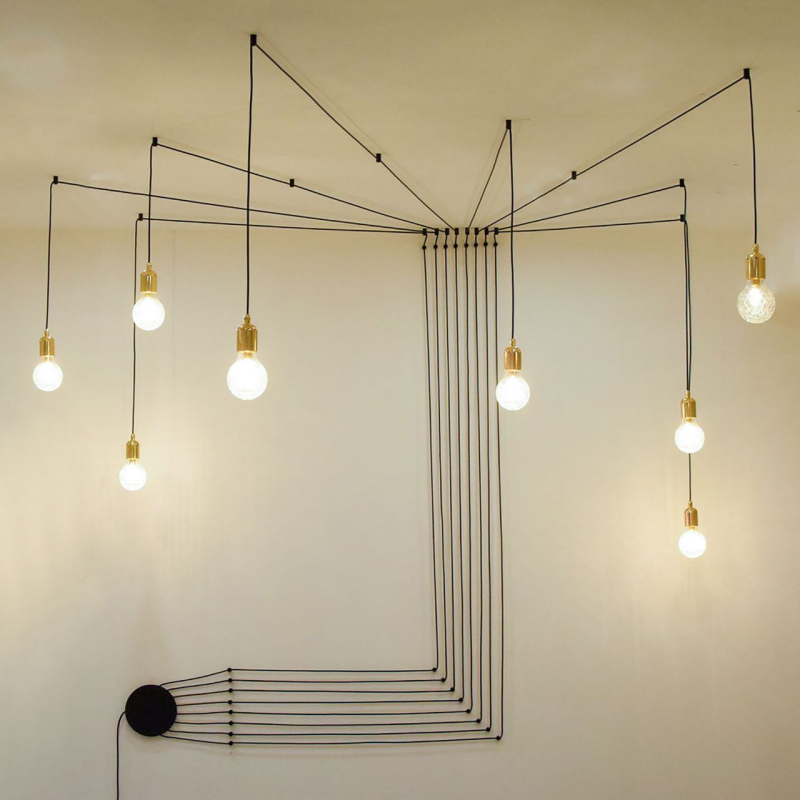 Подвесная люстра Lussole Loft GRLSP-9554 Подвесная люстра Lussole Loft GRLSP-9554