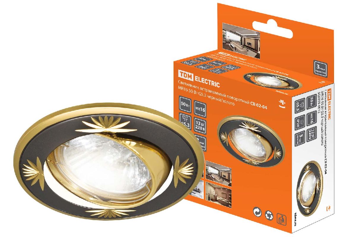 Встраиваемый светильник TDM Electric СВ 02-04 SQ0359-0012 Встраиваемый светильник TDM Electric СВ 02-04 SQ0359-0012