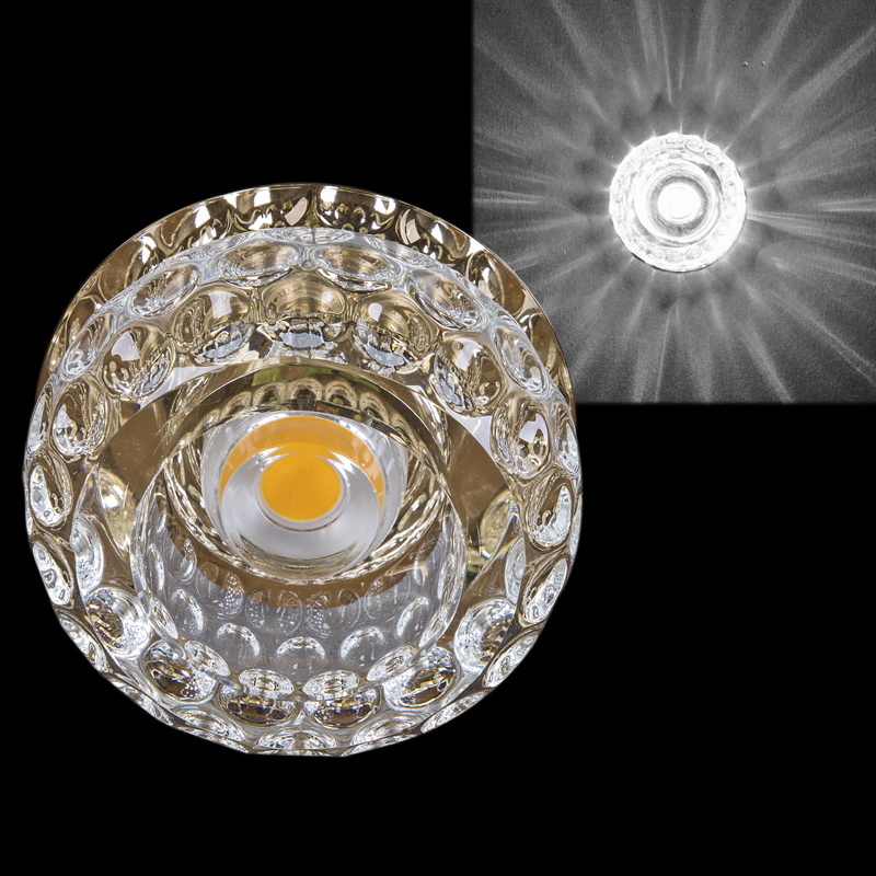 Встраиваемый светильник Reluce 09038-9.0-001T LED COB10W GD Встраиваемый светильник Reluce 09038-9.0-001T LED COB10W GD