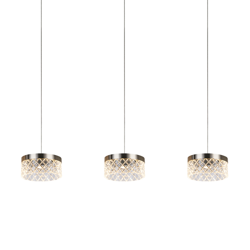 Подвесной светильник Delight Collection MD21020075 MD21020075-3B satin nickel Подвесной светильник Delight Collection MD21020075 MD21020075-3B satin nickel