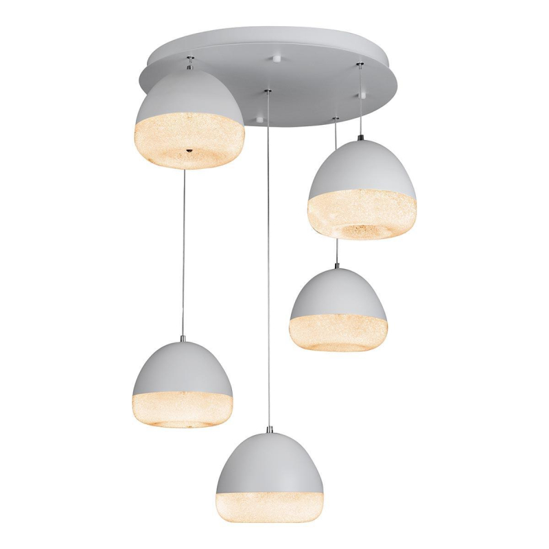 Подвесная светодиодная люстра iLedex Flake Wld8885-5Y WH Подвесная светодиодная люстра iLedex Flake Wld8885-5Y WH