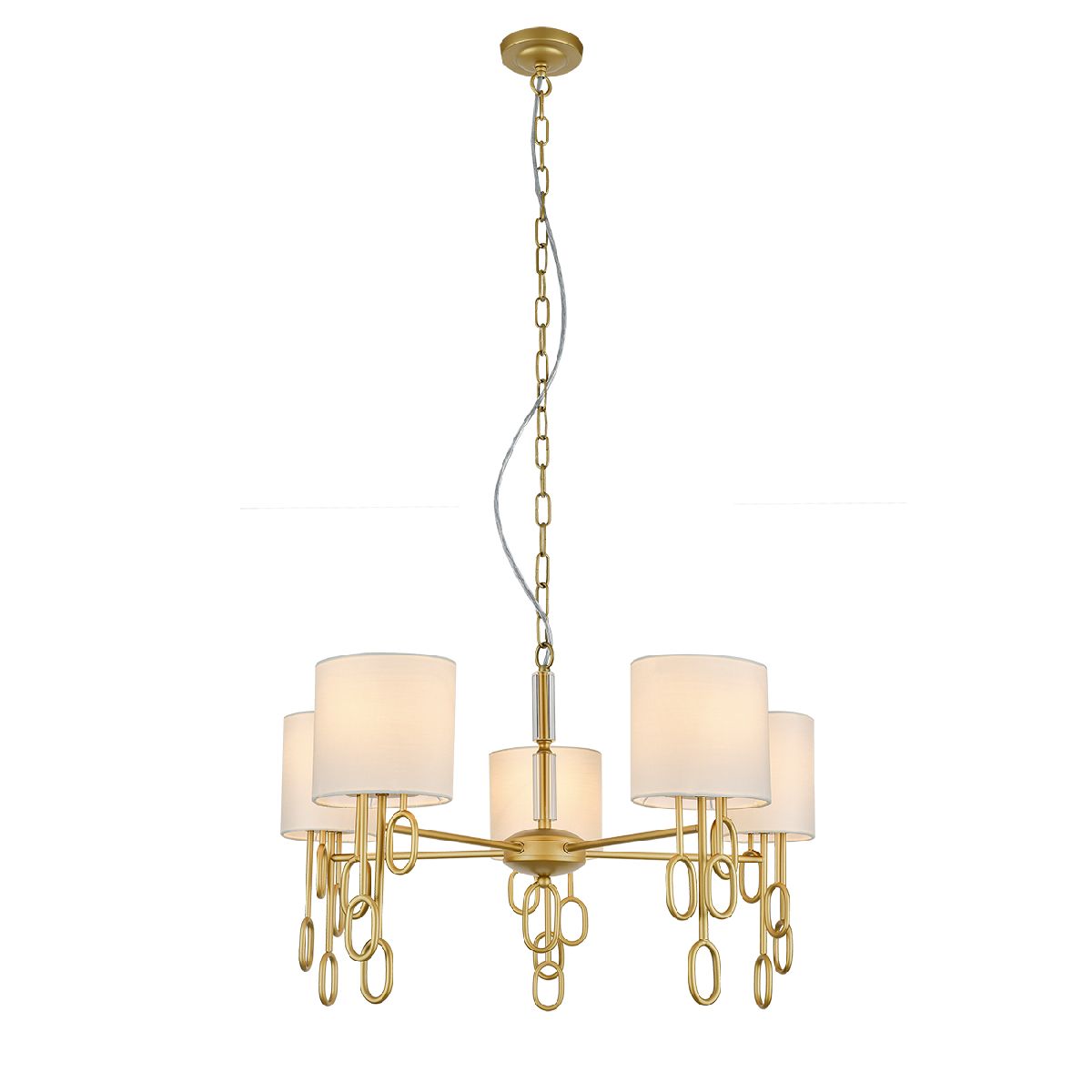 Подвесная люстра Indigo Amali 13026/5P Gold V000479 Подвесная люстра Indigo Amali 13026/5P Gold V000479