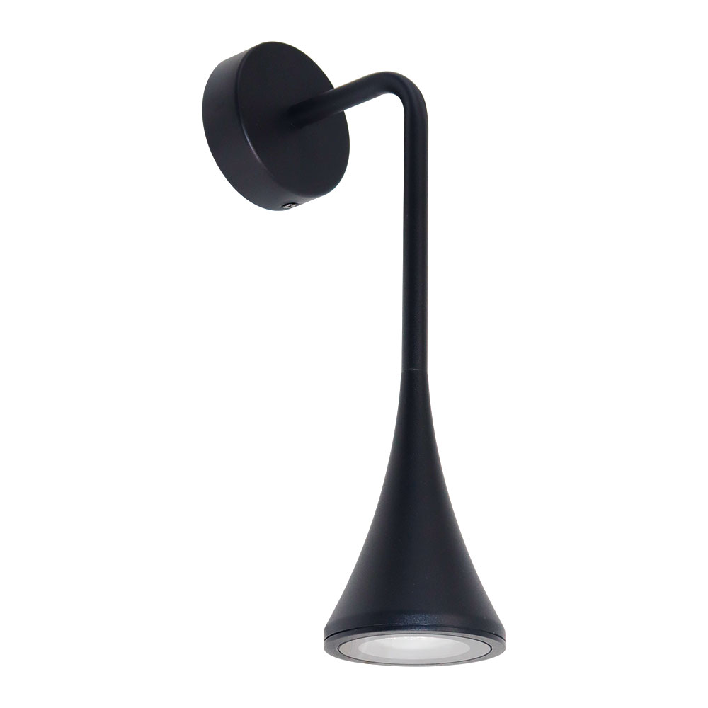 Фасадный светильник Arte Lamp Bronn A2367AL-1BK Фасадный светильник Arte Lamp Bronn A2367AL-1BK