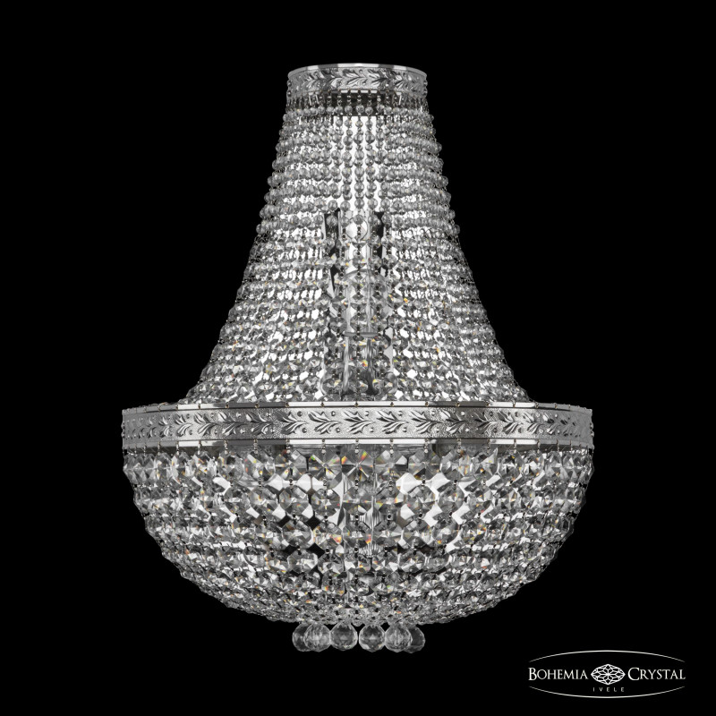 Бра Bohemia Ivele Crystal 19281B/H1/35IV Ni Бра Bohemia Ivele Crystal 19281B/H1/35IV Ni