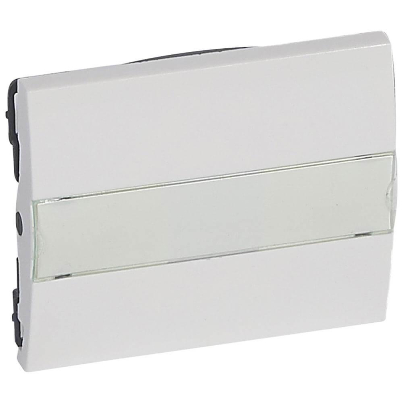 Клавиша Legrand Galea Life выключателя с индикацией держателем этикетки белая 777017