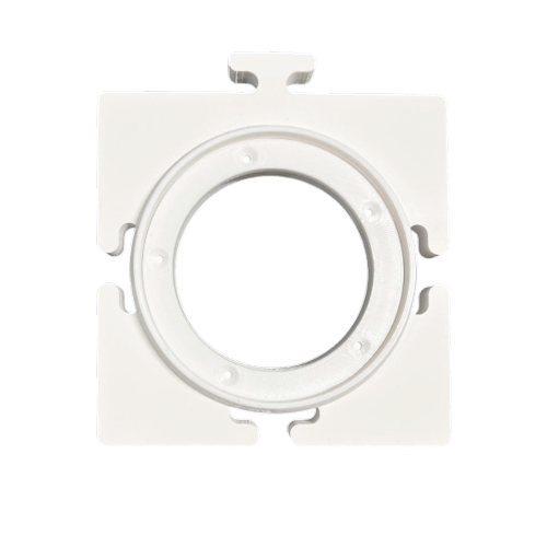 Платформа круг белая под светильник ZOOM 116х130х20мм EKS 0У-00003286