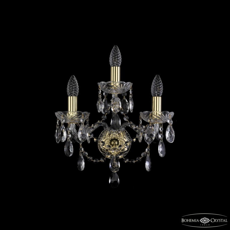 Бра Bohemia Ivele Crystal 1415B/2+1/141 G Бра Bohemia Ivele Crystal 1415B/2+1/141 G