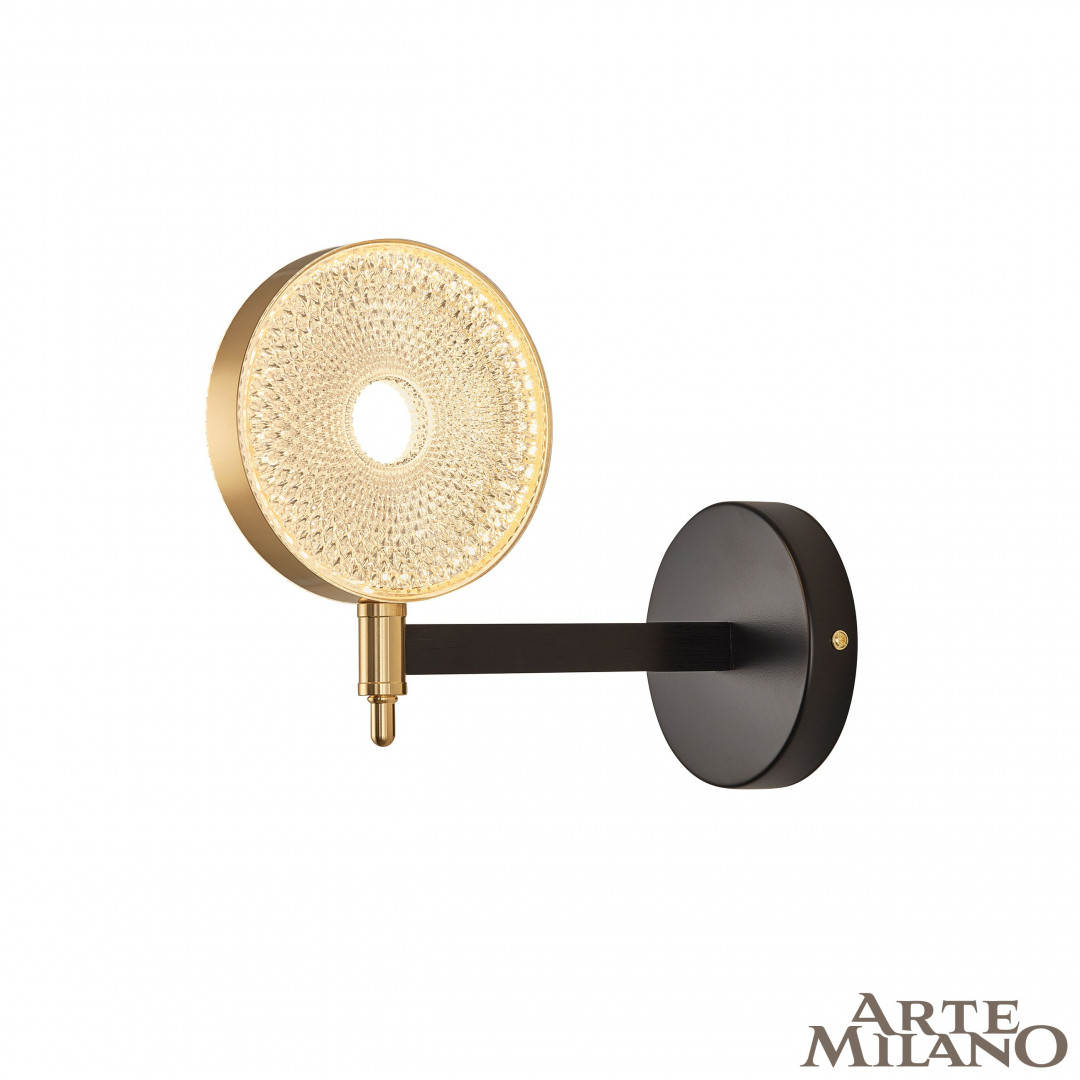 Бра Arte Milano 272079/1B BK/GD Бра Arte Milano 272079/1B BK/GD
