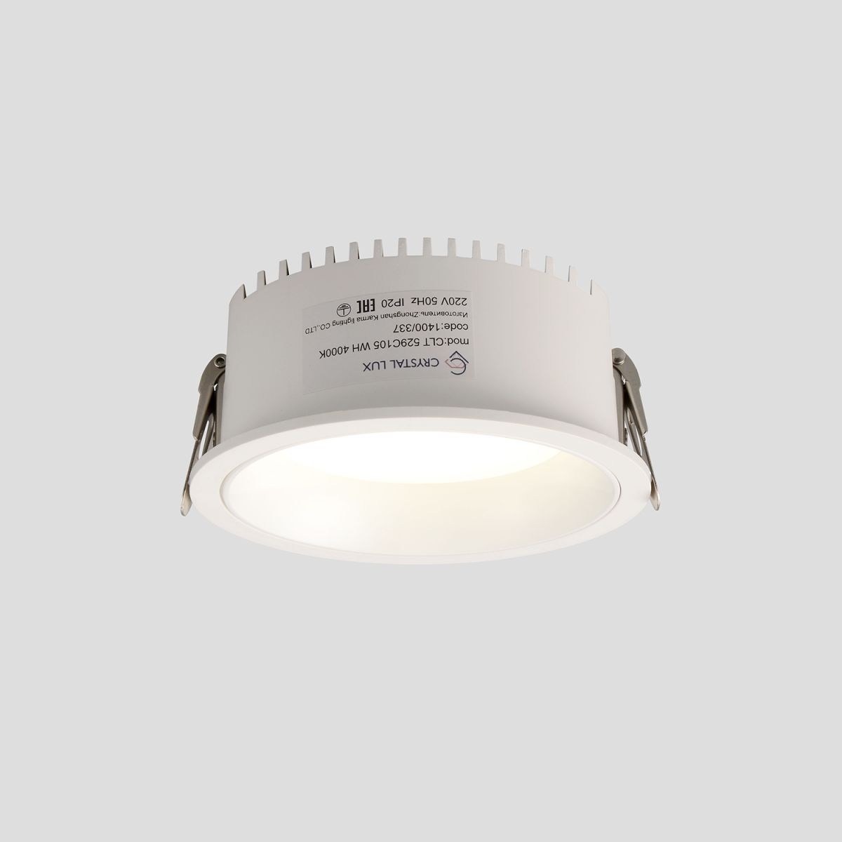 Встраиваемый светильник Crystal Lux CLT 529C105 WH 4000K Встраиваемый светильник Crystal Lux CLT 529C105 WH 4000K