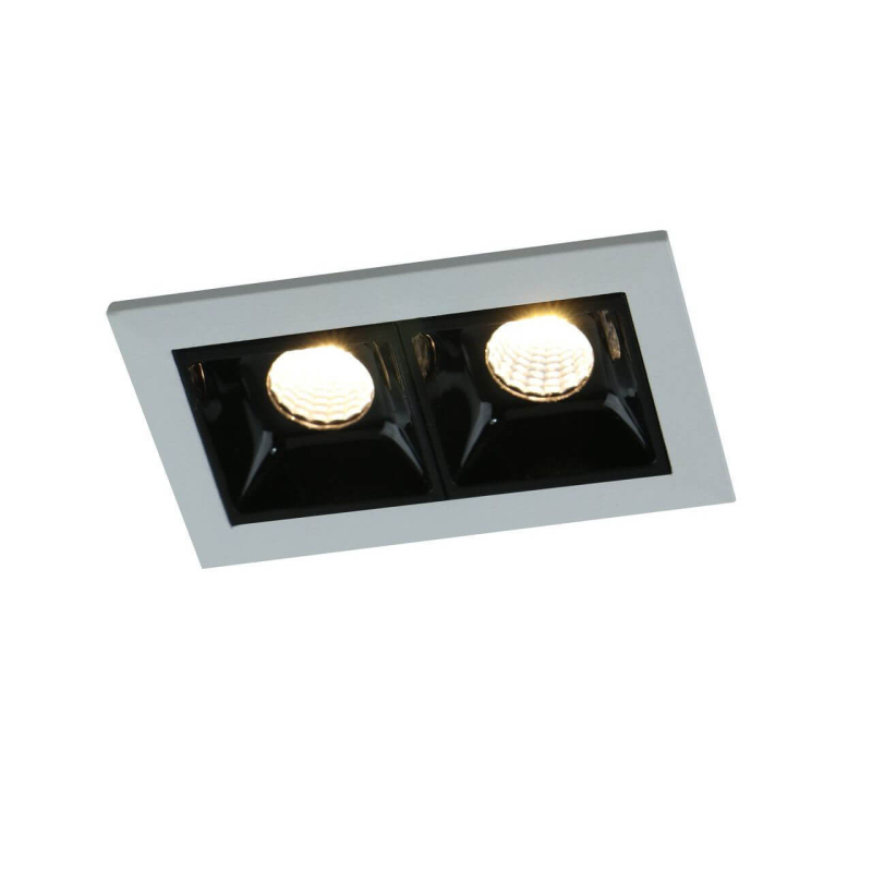Встраиваемый светодиодный светильник Arte Lamp Grill A3153PL-2BK Встраиваемый светодиодный светильник Arte Lamp Grill A3153PL-2BK