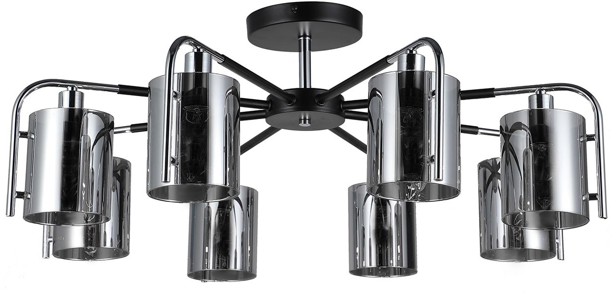Люстра на штанге Escada Elegant 671/8P Chrome Люстра на штанге Escada Elegant 671/8P Chrome