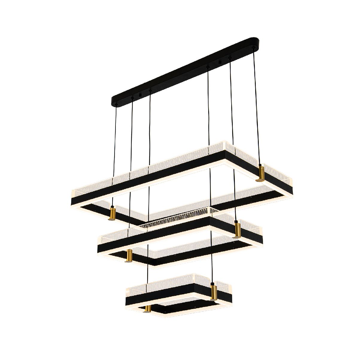 Подвесная люстра LED4U L7800-700 BK Подвесная люстра LED4U L7800-700 BK