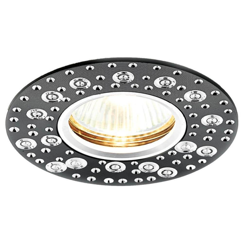 Встраиваемый светильник Ambrella Light Classic A801 BK/AL Встраиваемый светильник Ambrella Light Classic A801 BK/AL
