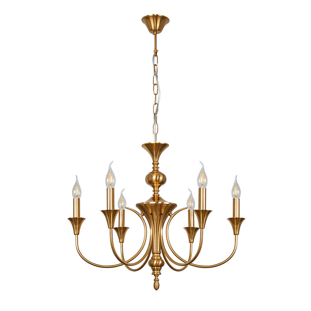 Подвесная люстра Arte Lamp Collinetta A4094LM-6PB Подвесная люстра Arte Lamp Collinetta A4094LM-6PB