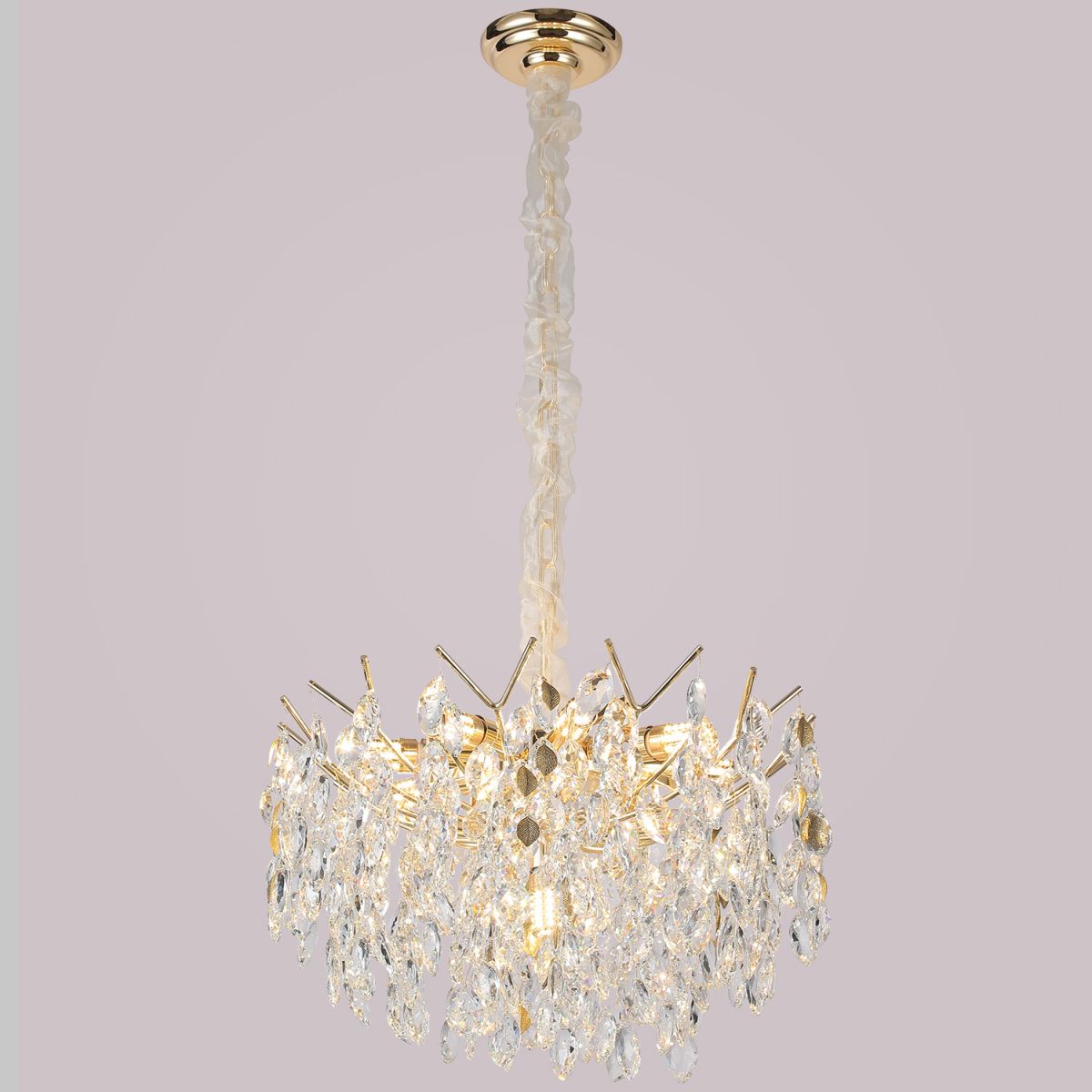 Подвесная люстра Illumico IL5160-500PZF-25 GD ELITE