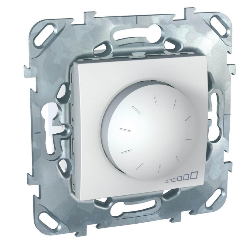 Диммер поворотный Schneider Electric Unica для ламп накаливания и галогенных 40-400W MGU5.511.18ZD Диммер поворотный Schneider Electric Unica для ламп накаливания и галогенных 40-400W MGU5.511.18ZD