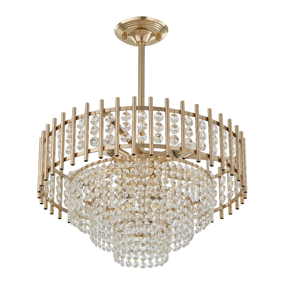 Люстра на штанге Arte Milano Sorrento 376109/7/300/490 GD