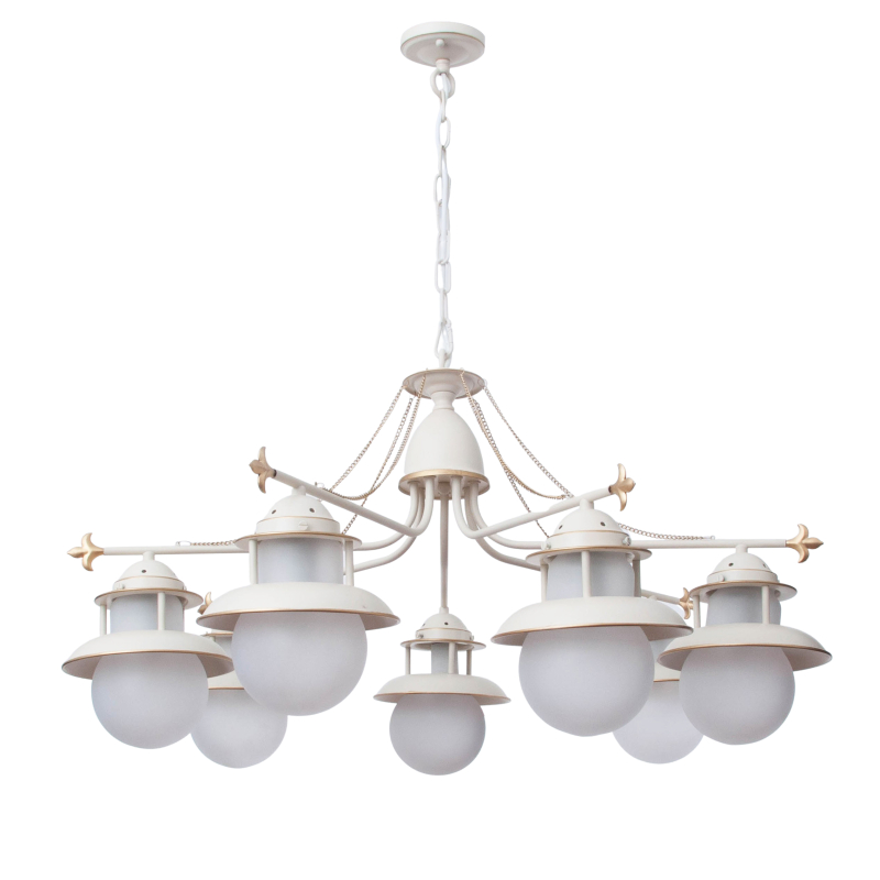 Подвесная люстра Abrasax Ursula L.9201-7CREAM/G Подвесная люстра Abrasax Ursula L.9201-7CREAM/G