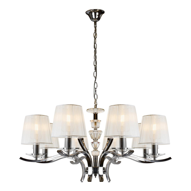 Подвесная люстра iLamp Omega RM5231/8CR Подвесная люстра iLamp Omega RM5231/8CR