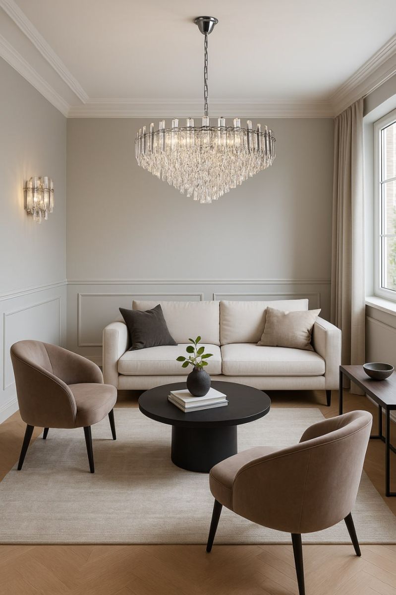 Подвесная люстра Modelux ML.7088.1000 CR