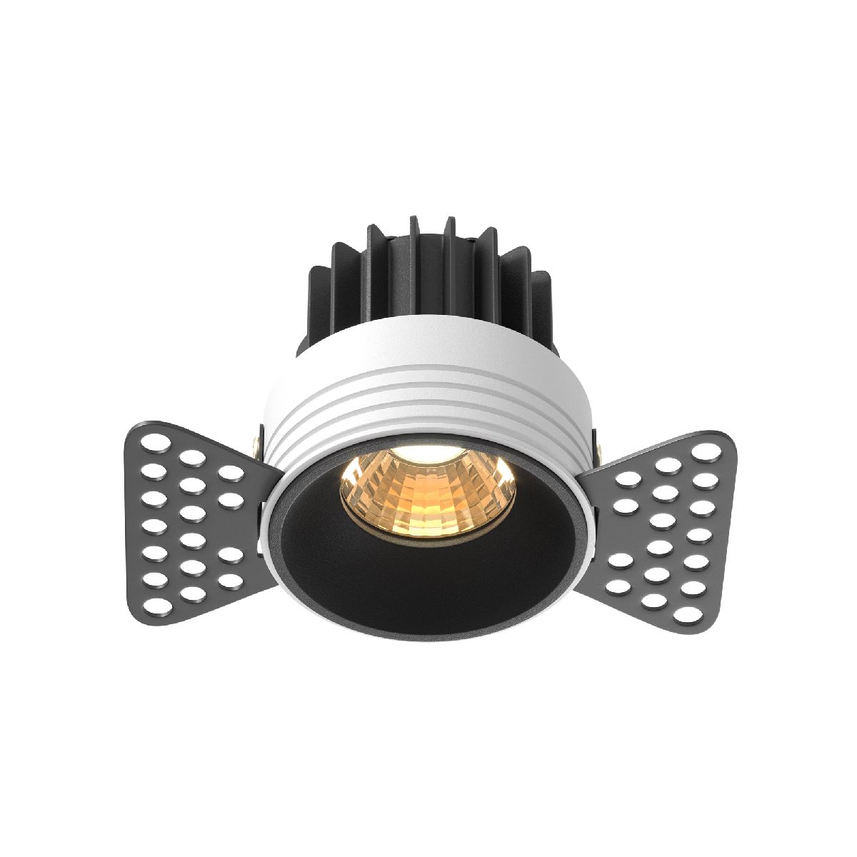 Встраиваемый светильник Maytoni Round DL058-7W2.7K-TRS-B Встраиваемый светильник Maytoni Round DL058-7W2.7K-TRS-B