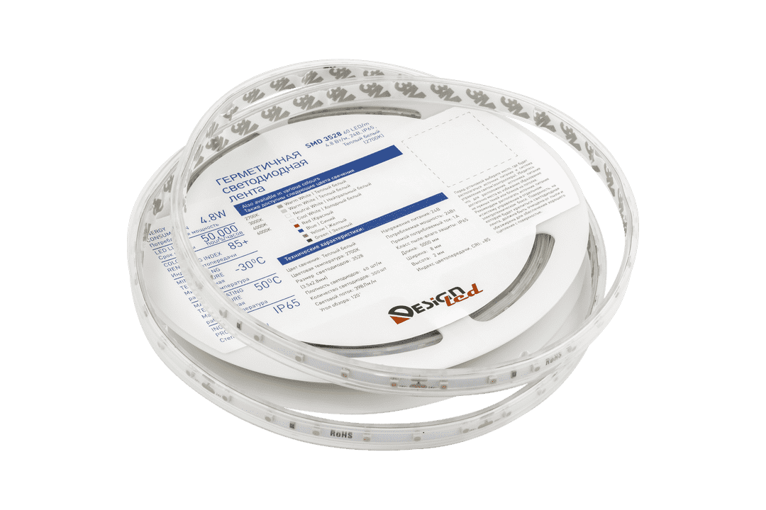 Светодиодная лента DesignLed DSG360-24-WW-65 005704 Светодиодная лента DesignLed DSG360-24-WW-65 005704
