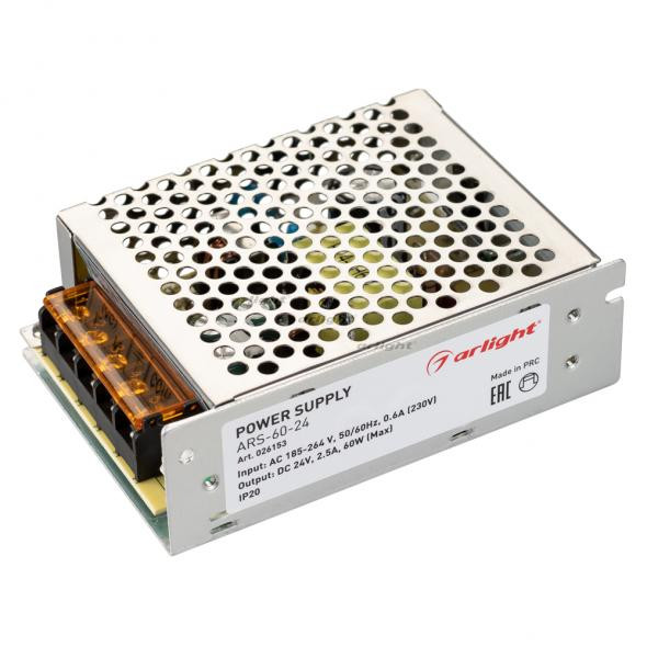 Блок питания для светодиодной ленты Arlight  026153 Блок питания для светодиодной ленты Arlight  026153