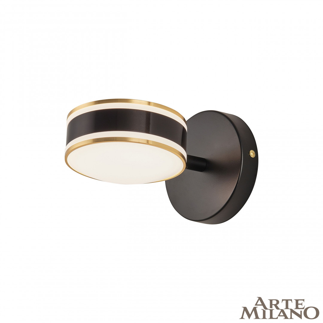 Бра Arte Milano Ferrara 277599/1B BK/GD Бра Arte Milano Ferrara 277599/1B BK/GD