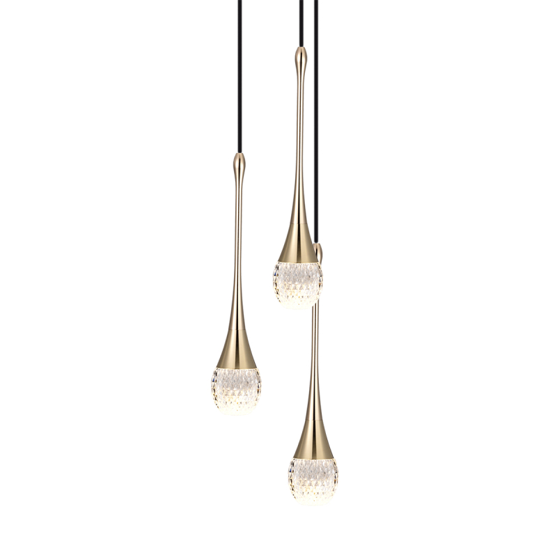 Подвесной светильник Delight Collection P0844 P0844-3B s-gold Подвесной светильник Delight Collection P0844 P0844-3B s-gold