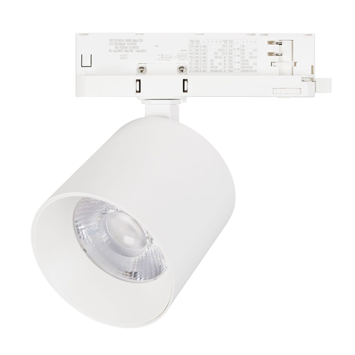 Трековый трехфазный светильник Arlight LGD-DYKE-4TR-R100-36W Day4000 (WH, 20 deg, 230V) 052148