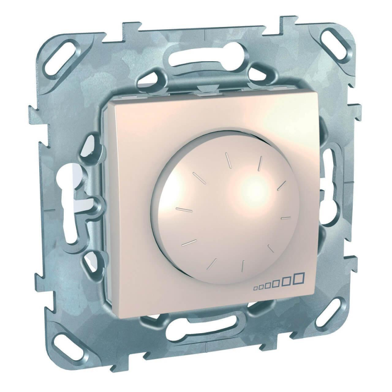 Диммер поворотный Schneider Electric Unica для ламп накаливания и галогенных 40-400W MGU5.511.25ZD Диммер поворотный Schneider Electric Unica для ламп накаливания и галогенных 40-400W MGU5.511.25ZD