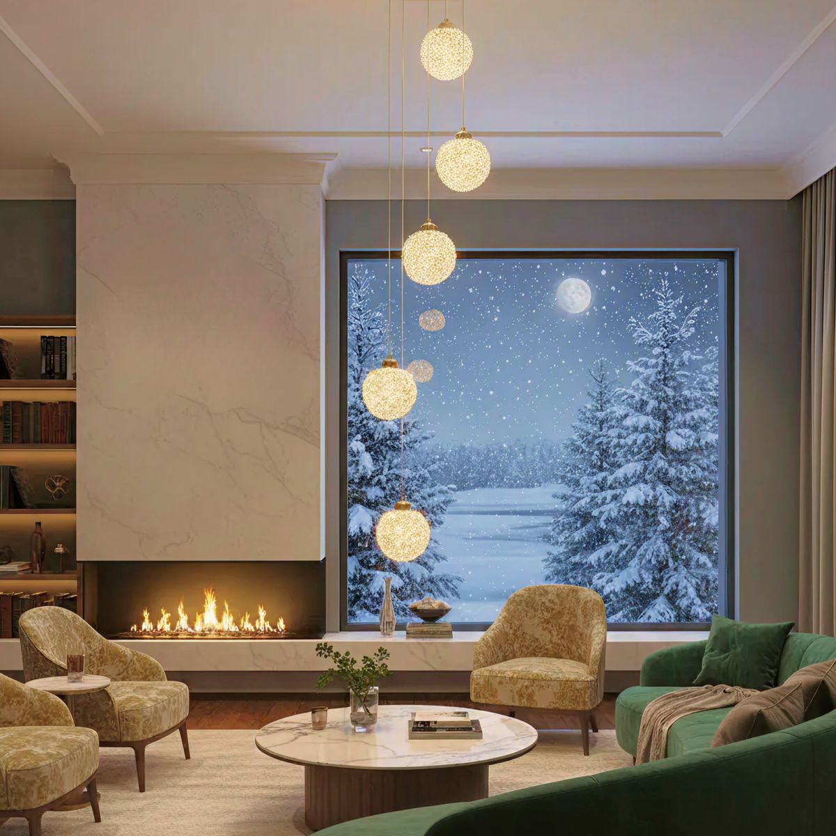 Подвесной светильник Citilux Cloudy CL323052