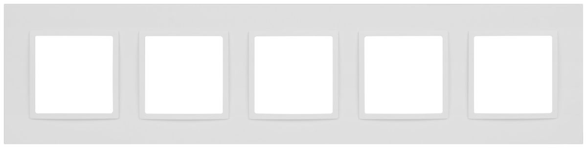 Рамка на 5 постов Эра Elegance 14-5015-01М Б0065830