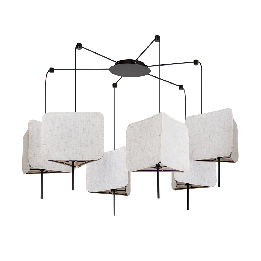 Подвесная люстра Arte Lamp Trixie A7084SP-6BK Подвесная люстра Arte Lamp Trixie A7084SP-6BK