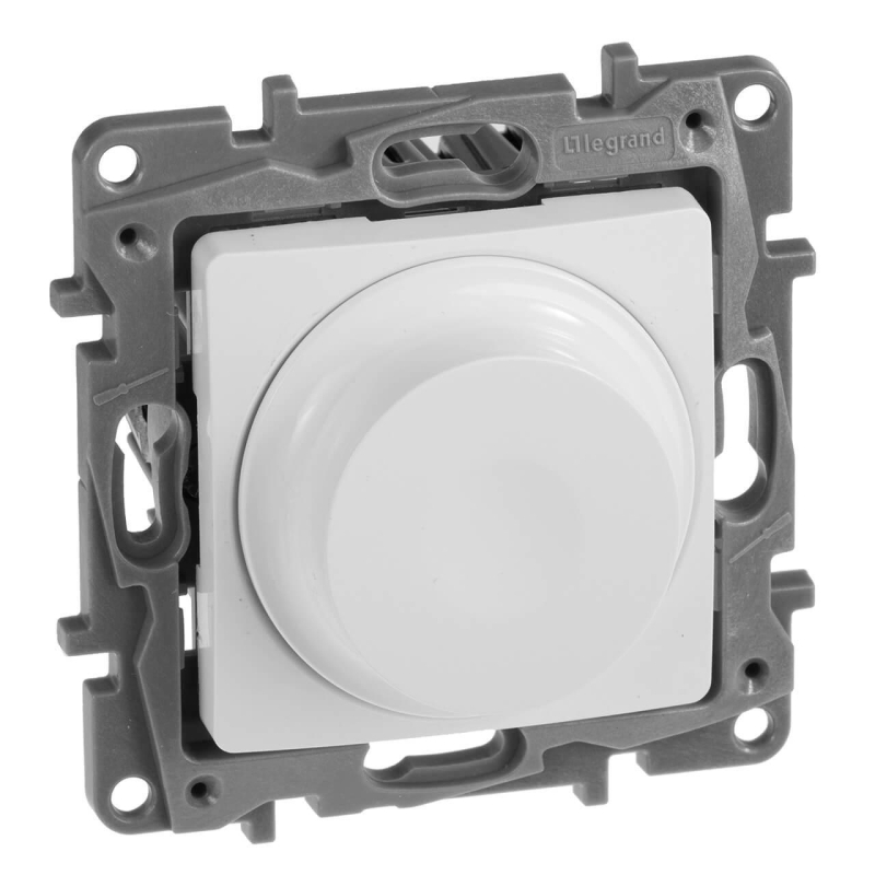 Диммер поворотный Legrand Etika без нейтрали 300W белый 672219 Диммер поворотный Legrand Etika без нейтрали 300W белый 672219