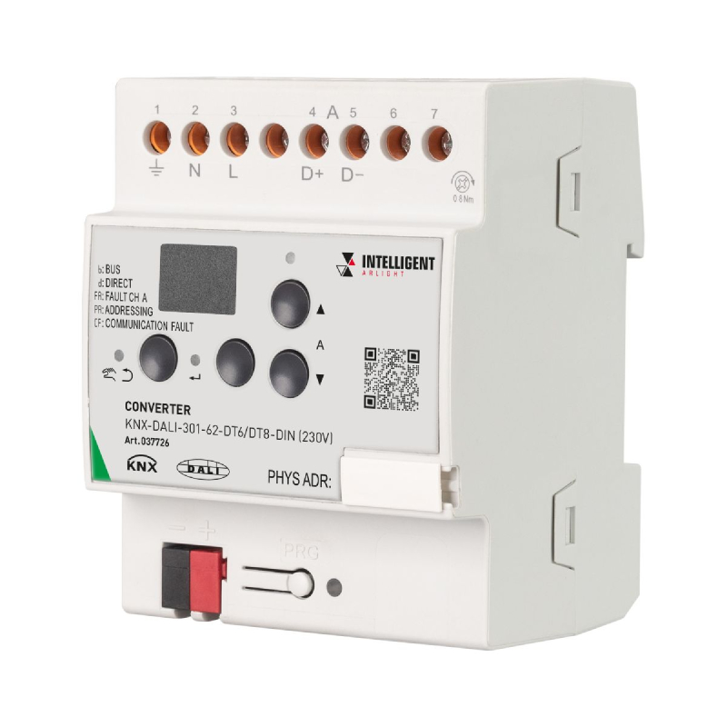 Конвертер Arlight KNX-DALI-301-62-DT6/DT8-DIN 230V 037726 Конвертер Arlight KNX-DALI-301-62-DT6/DT8-DIN 230V 037726